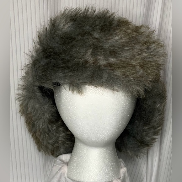 Snotek - Hunting / Aviator Hat With Faux Fur Lining And Trim Red And Black Plaid - Picture 7 of 11